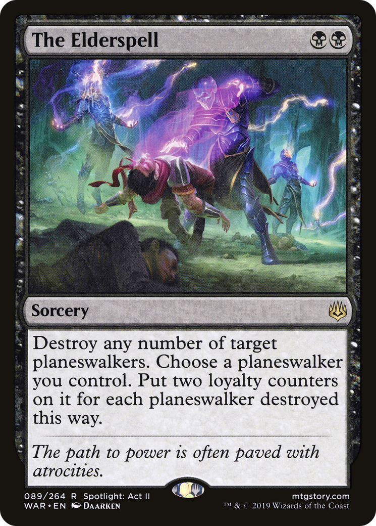 The Elderspell (WAR-089) (Foil)