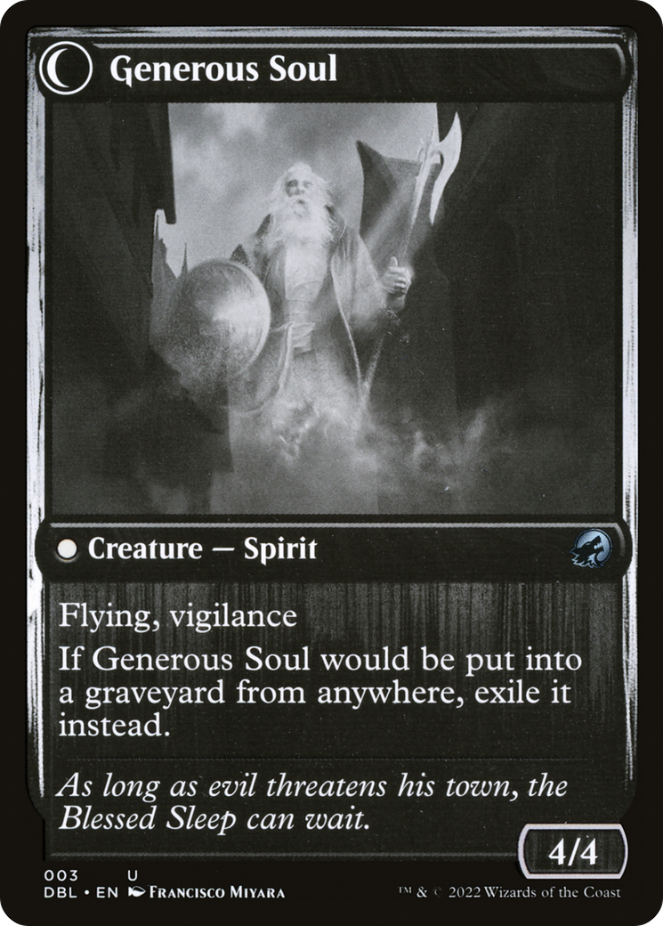 Beloved Beggar // Generous Soul (DBL-003) (Foil)