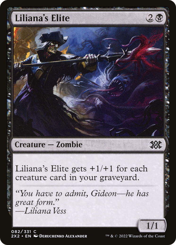 Liliana's Elite (2X2-082) (Foil)