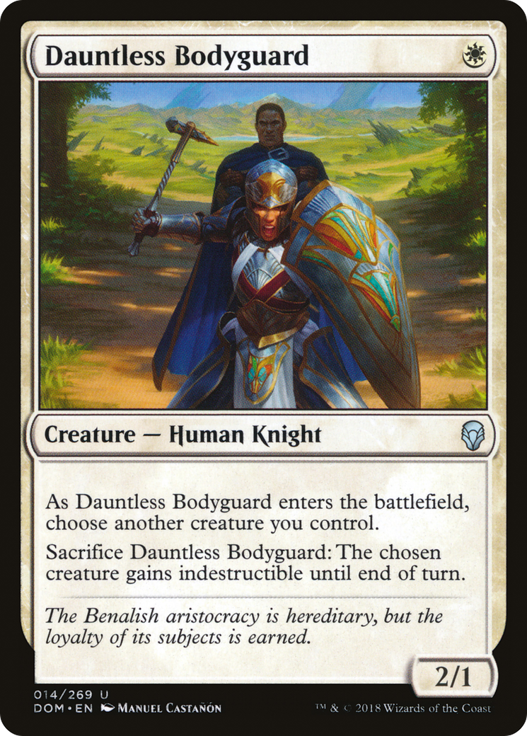 Dauntless Bodyguard (DOM-014) (Foil)