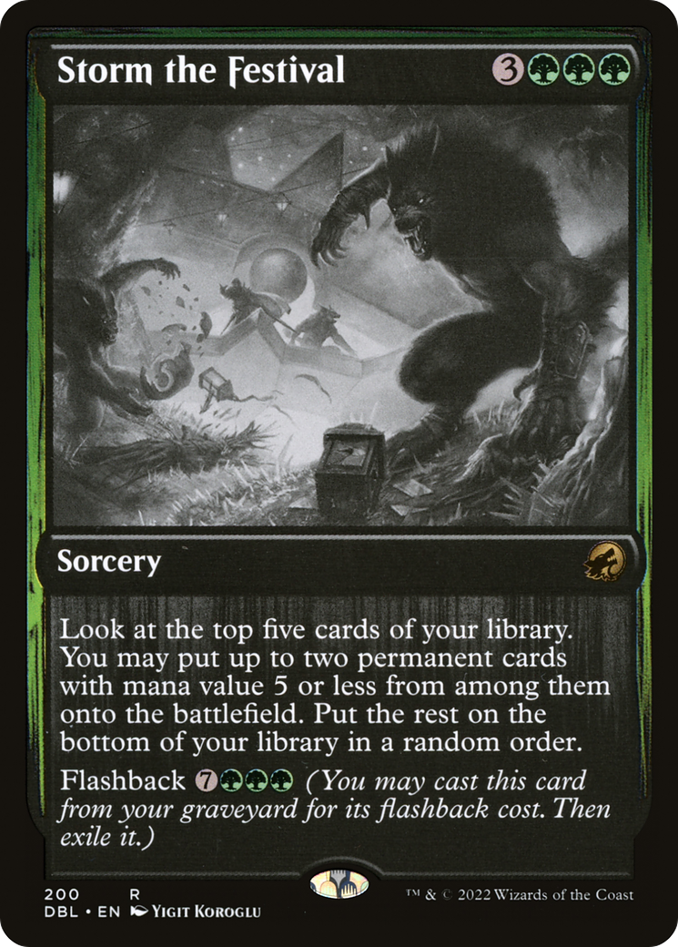 Storm the Festival (DBL-200) (Foil)