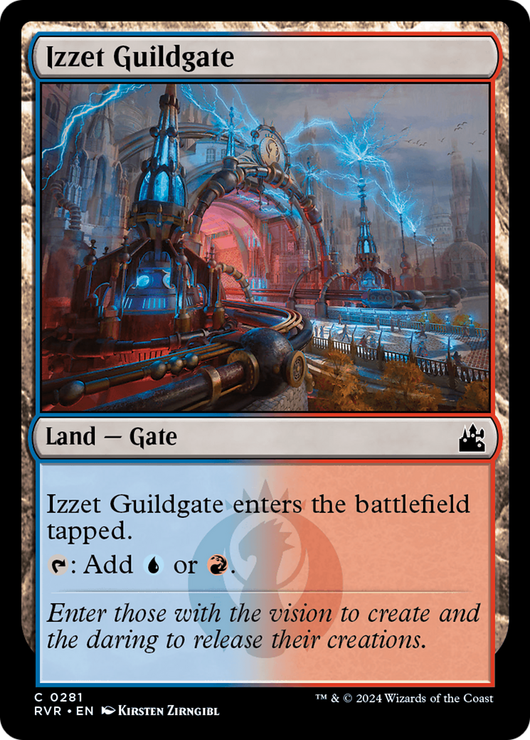 Izzet Guildgate (RVR-281) (Foil)