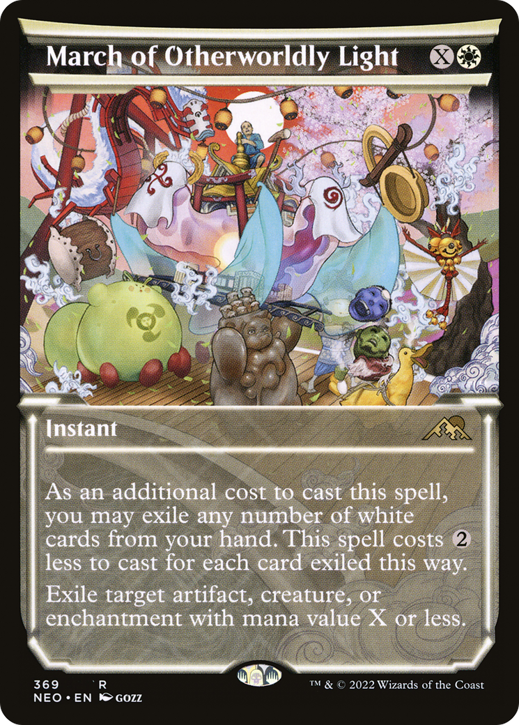 March of Otherworldly Light (NEO-369) (Showcase) (Foil)