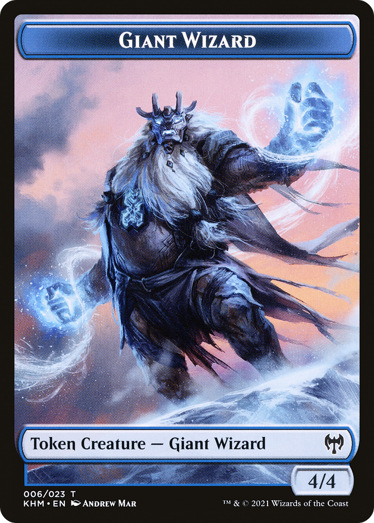 Giant Wizard Token (KHM-006)