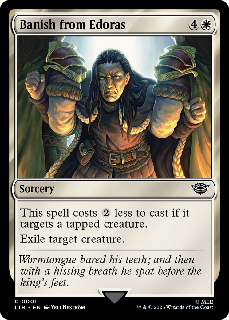Banish from Edoras (LTR-001)