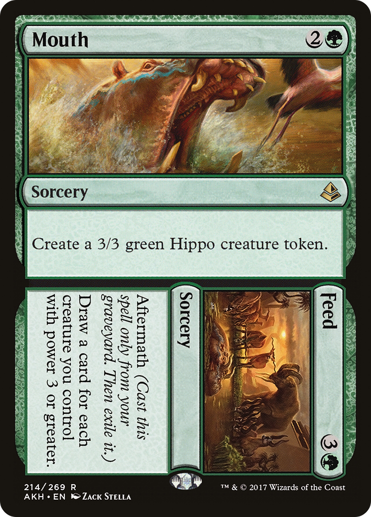 Mouth // Feed (AKH-214) (Foil)