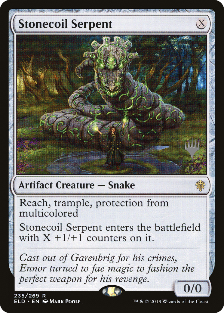 Stonecoil Serpent (PPELD-235P) (Foil)