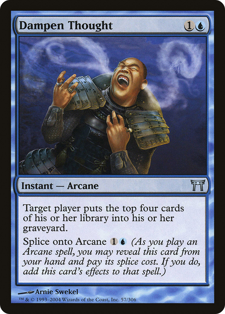 Dampen Thought (CHK-057) (Foil)