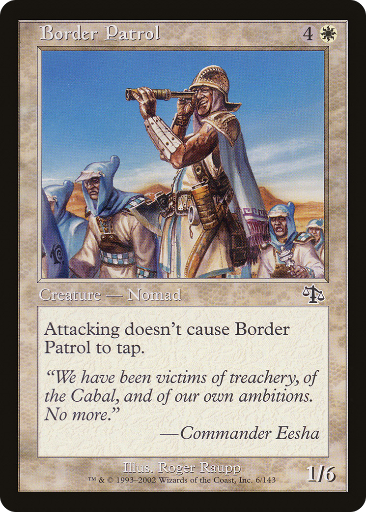 Border Patrol (JUD-006) (Foil)
