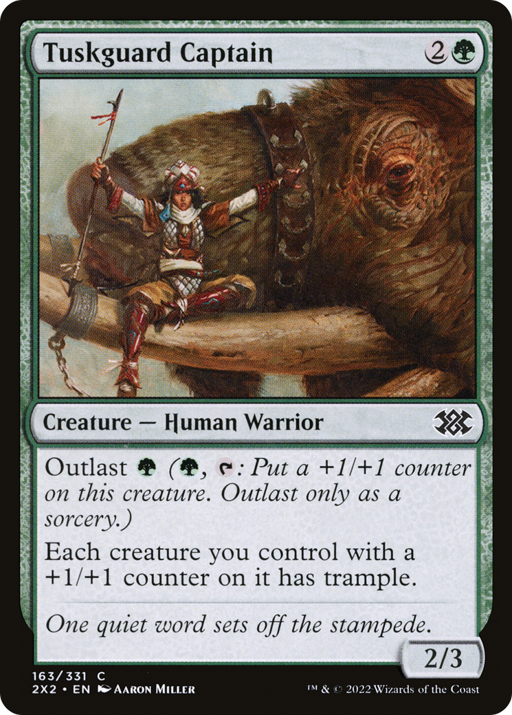 Tuskguard Captain (2X2-163)