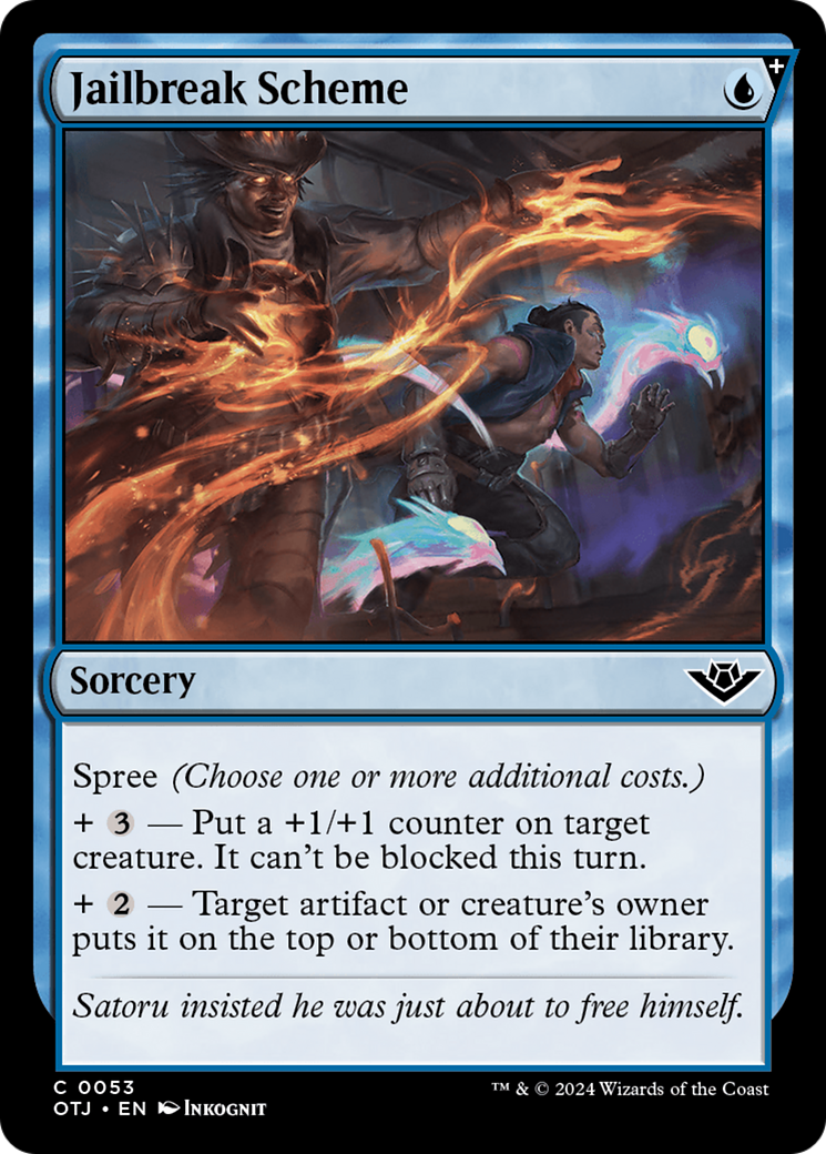 Jailbreak Scheme (OTJ-053) (Foil)