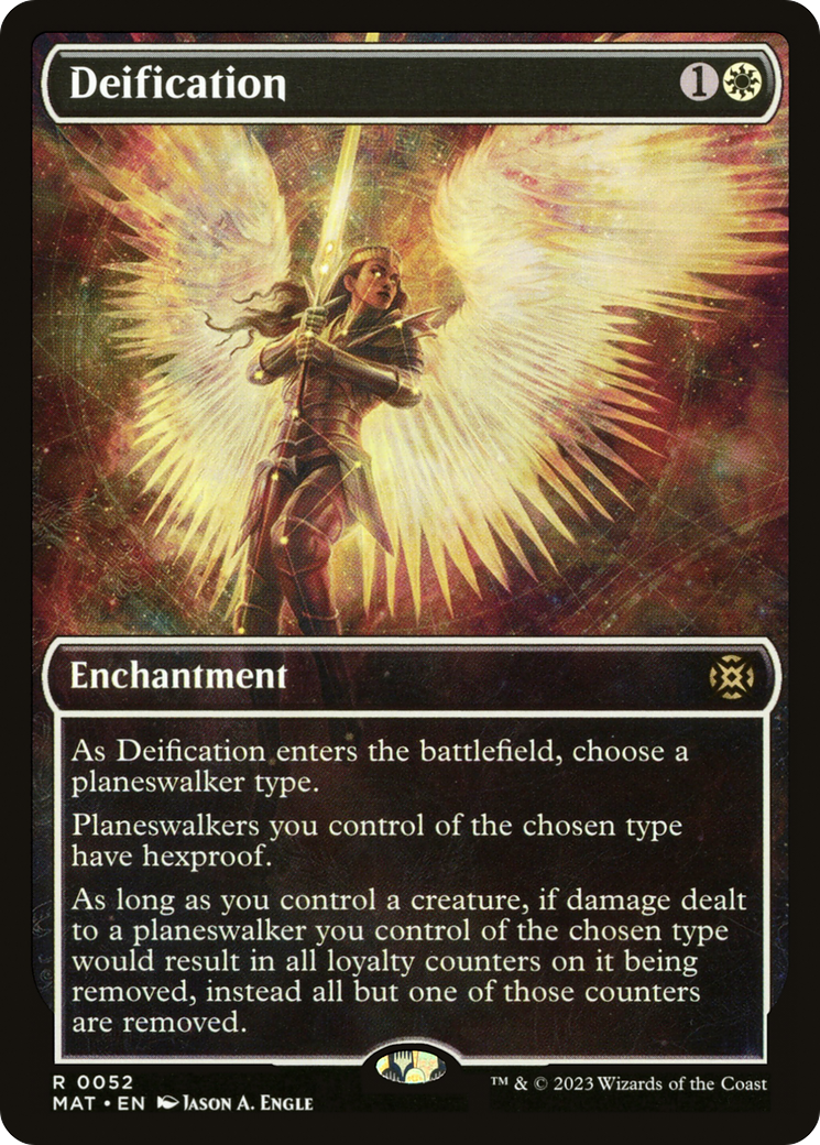Deification (MAT-052) (Showcase) (Foil)
