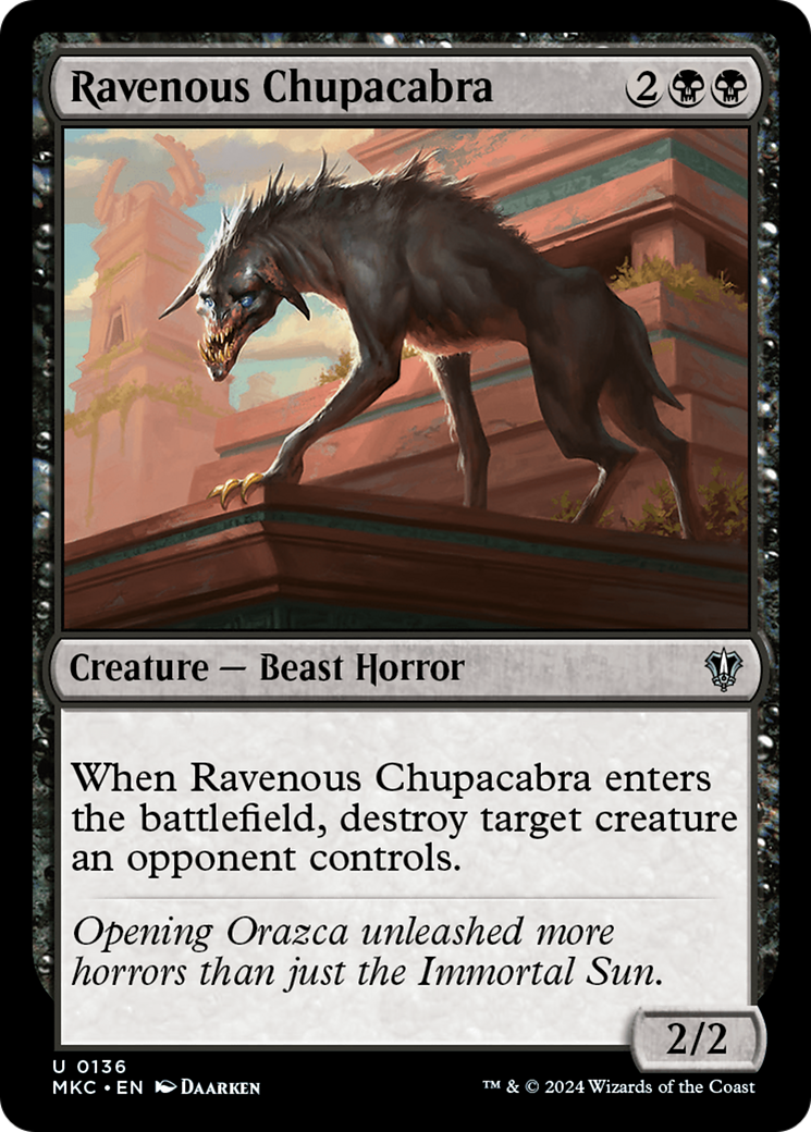 Ravenous Chupacabra (MKC-136)