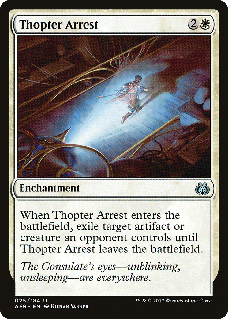Thopter Arrest (AER-025)