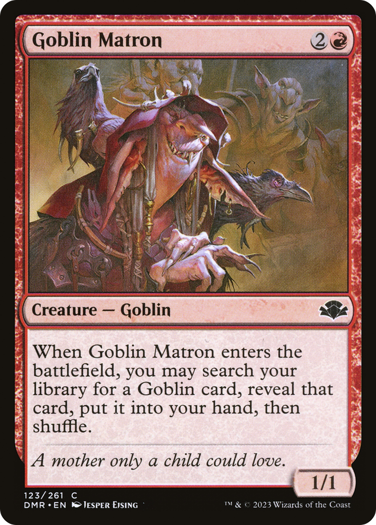 Goblin Matron (DMR-123) (Foil)