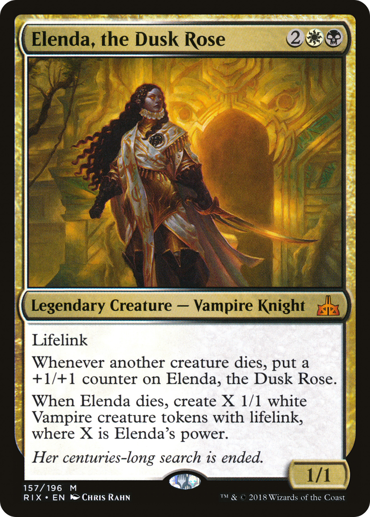 Elenda, the Dusk Rose (RIX-157) (Foil)