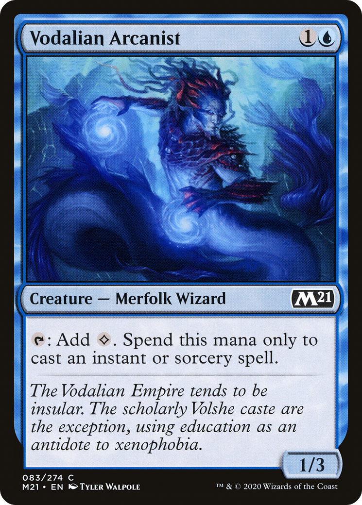 Vodalian Arcanist (M21-083) (Foil)