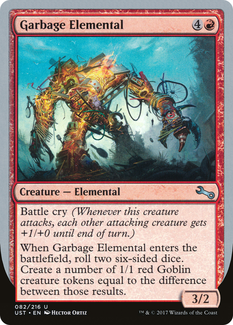 Garbage Elemental (UST-82C) (Foil)