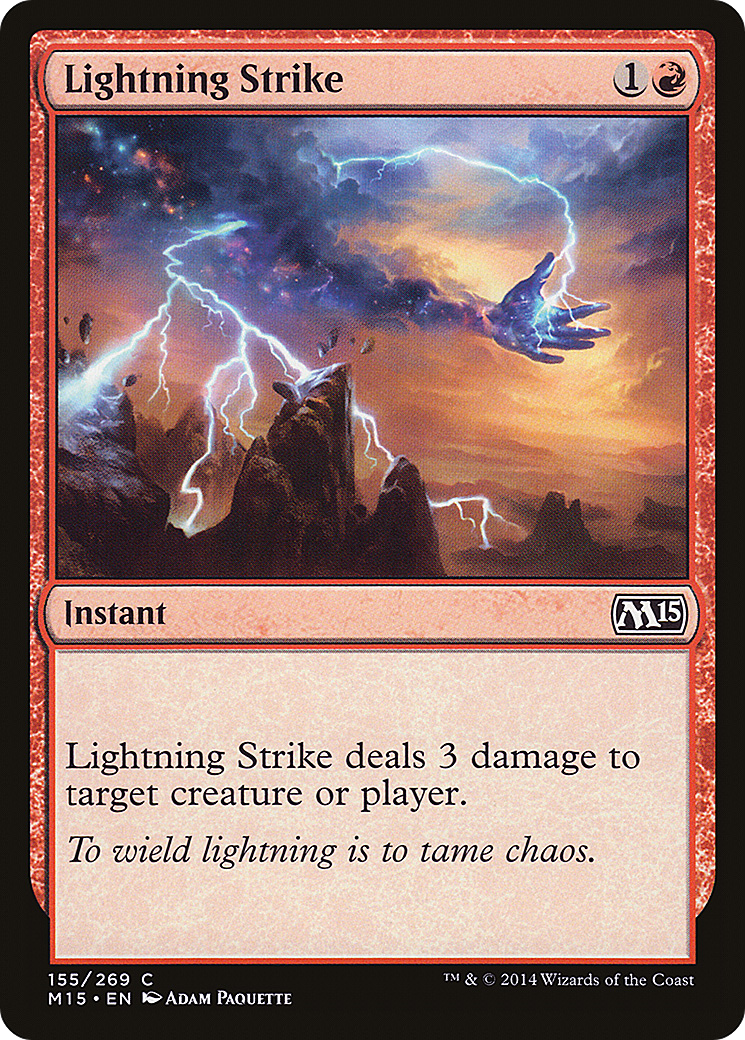 Lightning Strike (M15-155) (Foil)