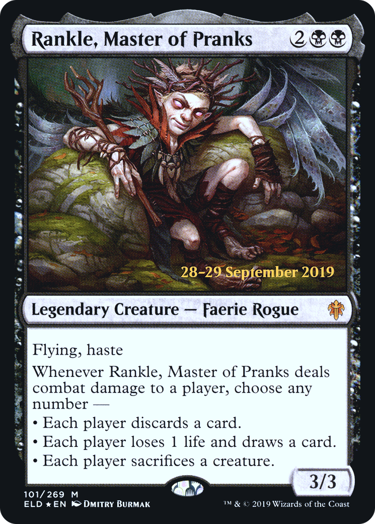Rankle, Master of Pranks (PRE-101S) (Foil)
