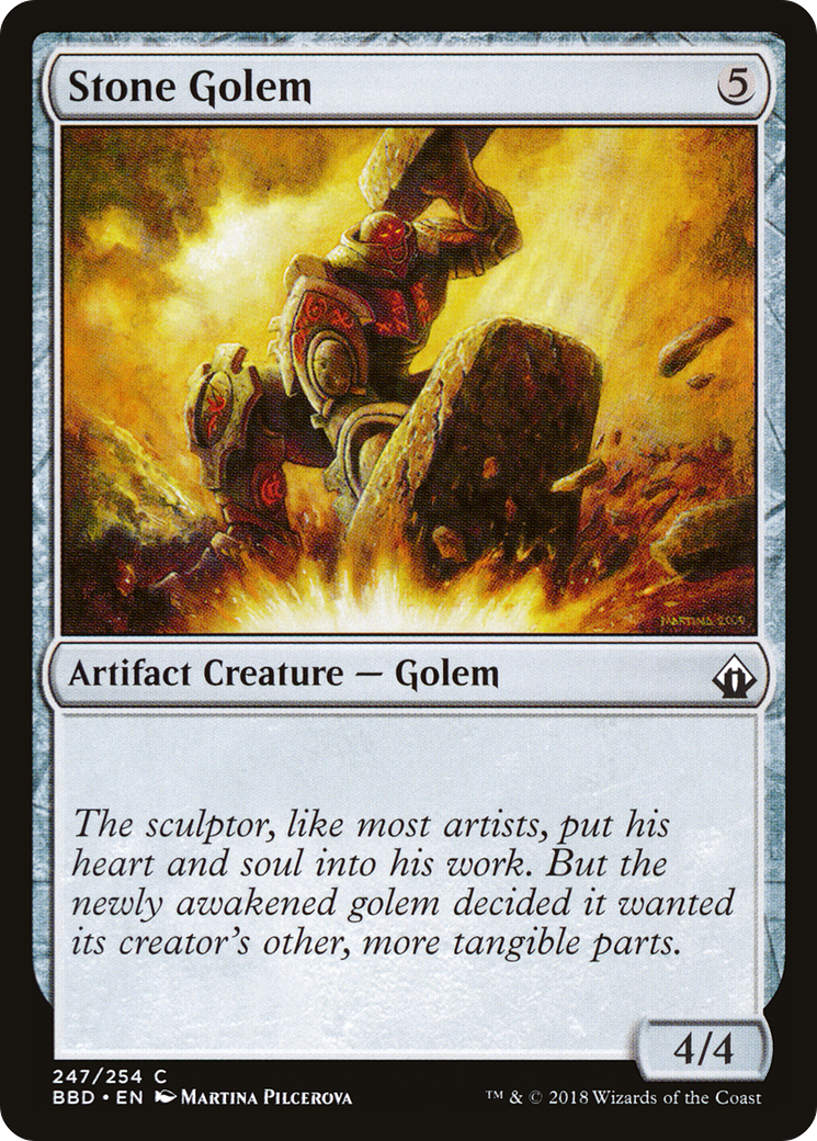 Stone Golem (BBD-247) (Foil)