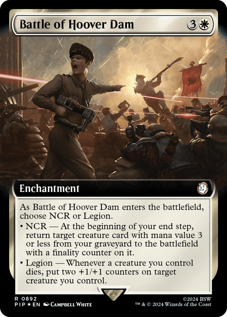 Battle of Hoover Dam (PIP-892) (Extended Art) (Surge Foil)