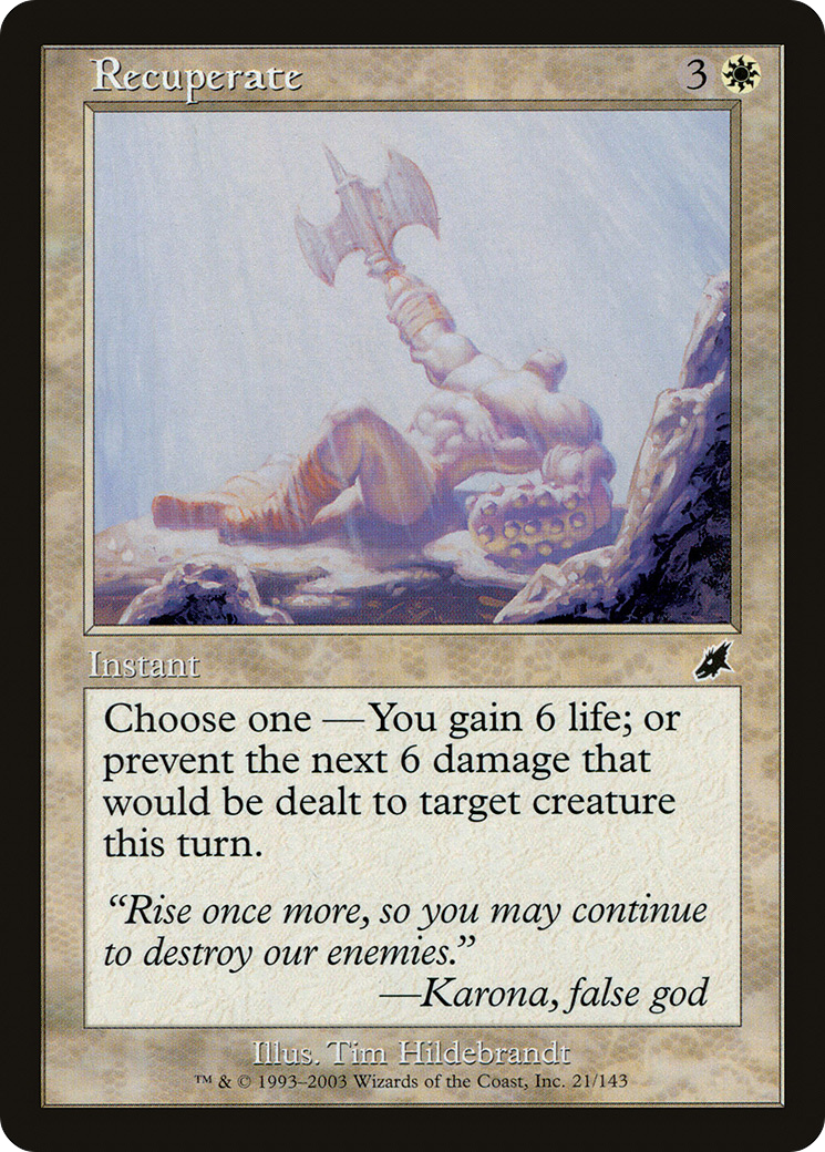 Recuperate (SCG-021) (Foil)