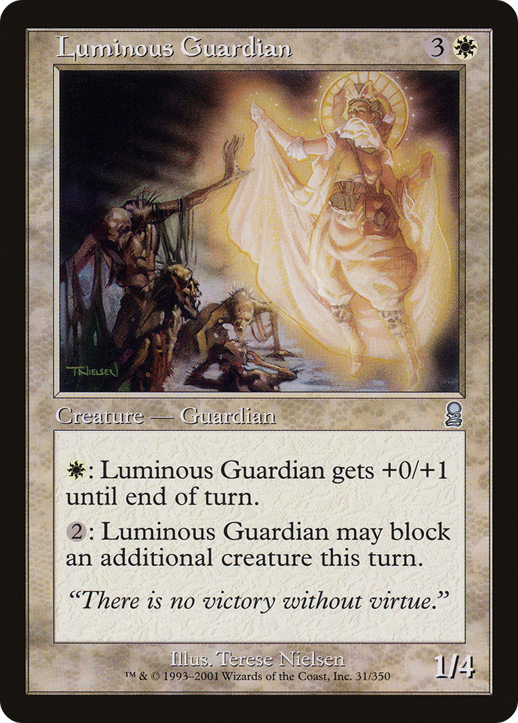 Luminous Guardian (ODY-031) (Foil)
