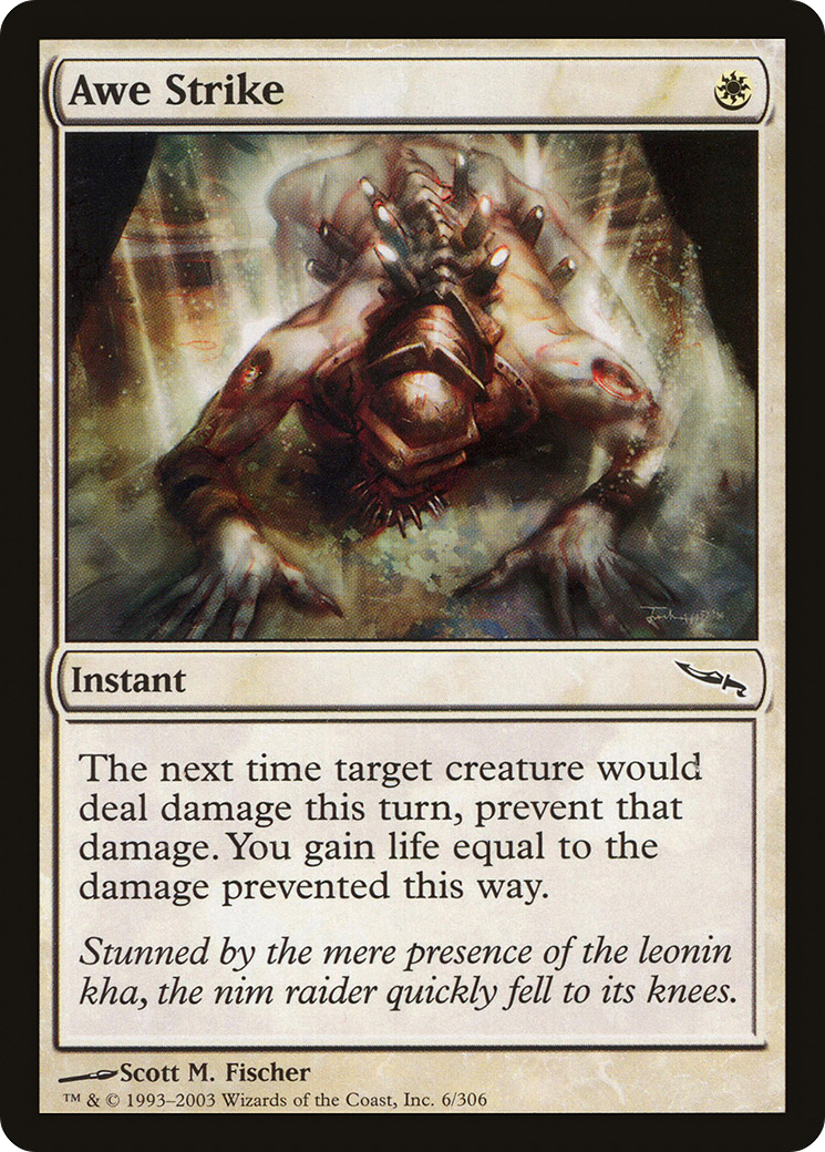 Awe Strike (MRD-006) (Foil)