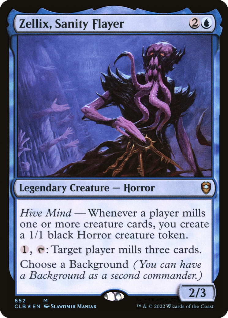 Zellix, Sanity Flayer (CLB-652) (Foil)