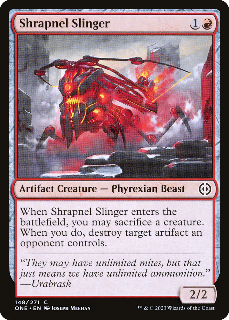 Shrapnel Slinger (ONE-148) (Foil)