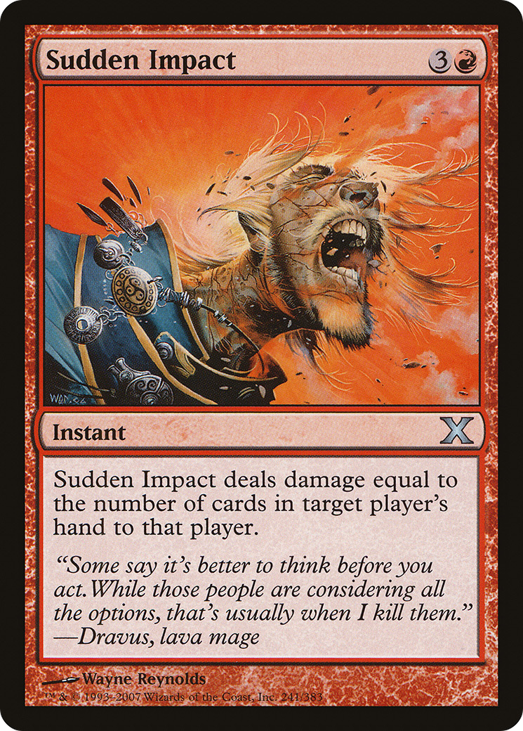 Sudden Impact (10E-241) (Foil)
