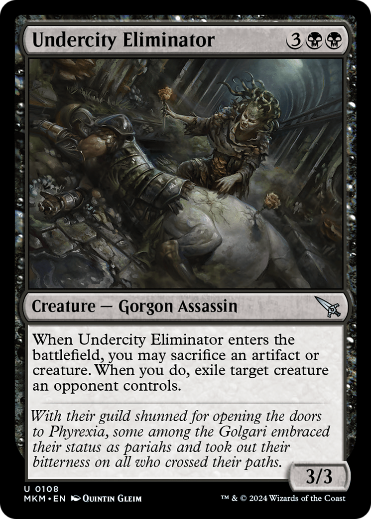 Undercity Eliminator (MKM-108) (Foil)