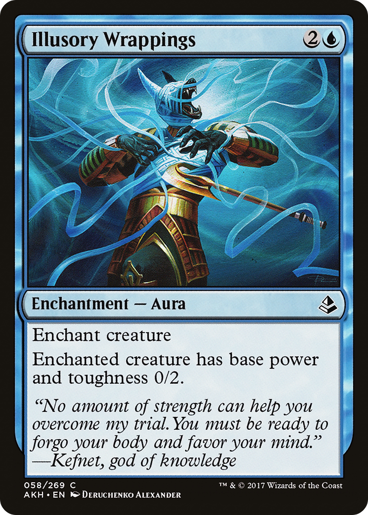 Illusory Wrappings (AKH-058) (Foil)