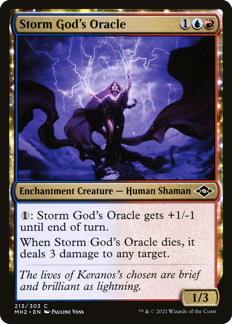 Storm God's Oracle (MH2-213) (Foil)