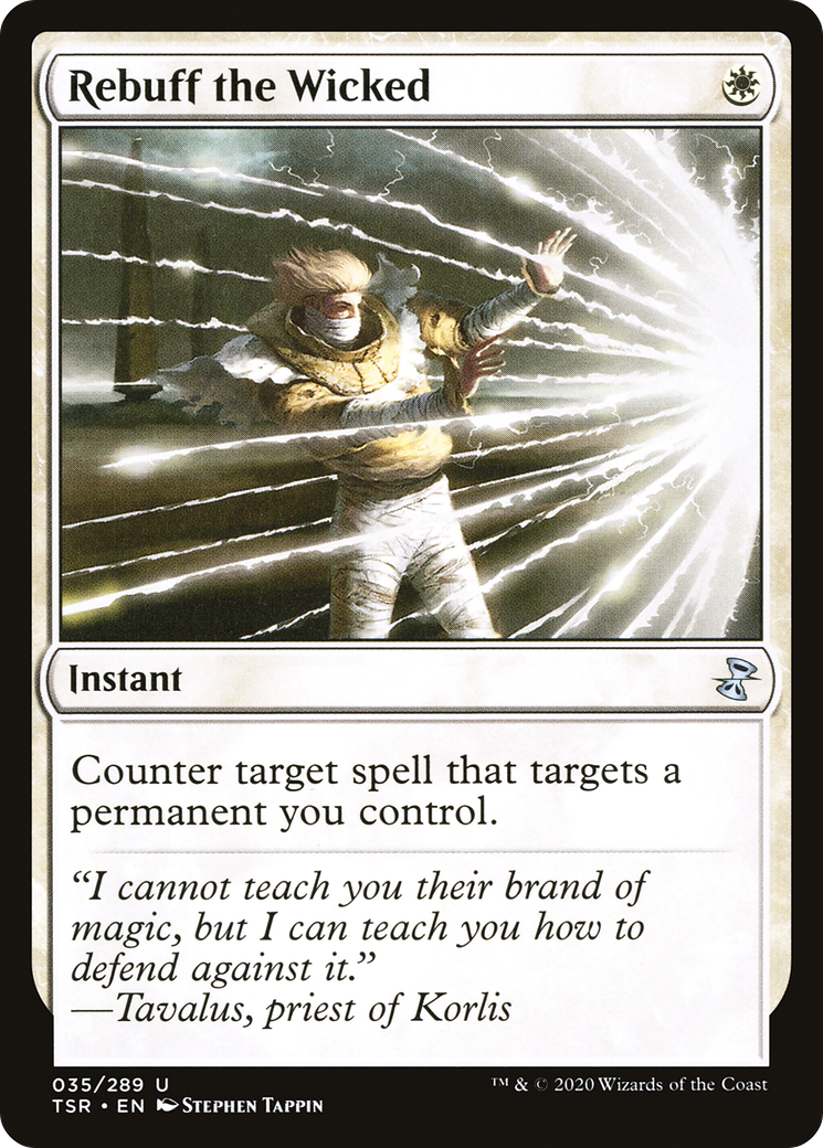 Rebuff the Wicked (TSR-035) (Foil)