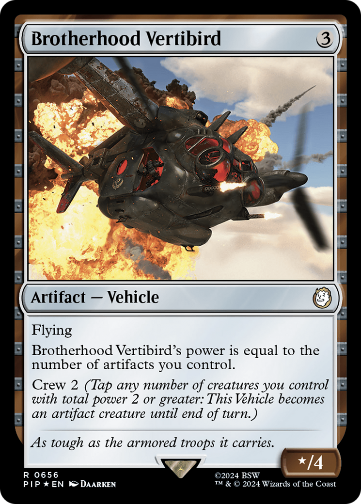 Brotherhood Vertibird (PIP-656) (Surge Foil)