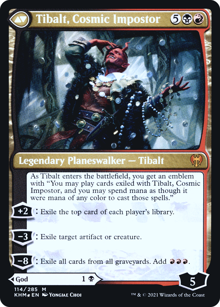 Valki, God of Lies // Tibalt, Cosmic Impostor (PRE-114S) (Foil)
