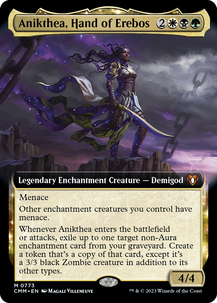 Anikthea, Hand of Erebos (CMM-773) (Extended Art)