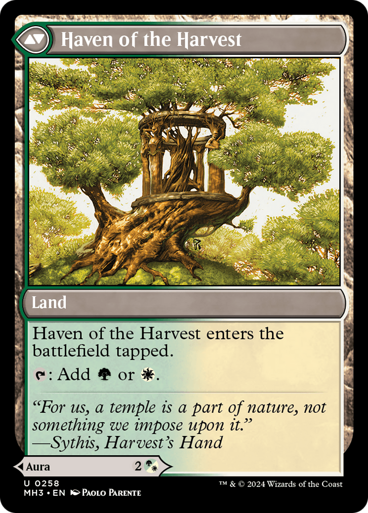 Strength of the Harvest // Haven of the Harvest (MH3-258) (Foil)