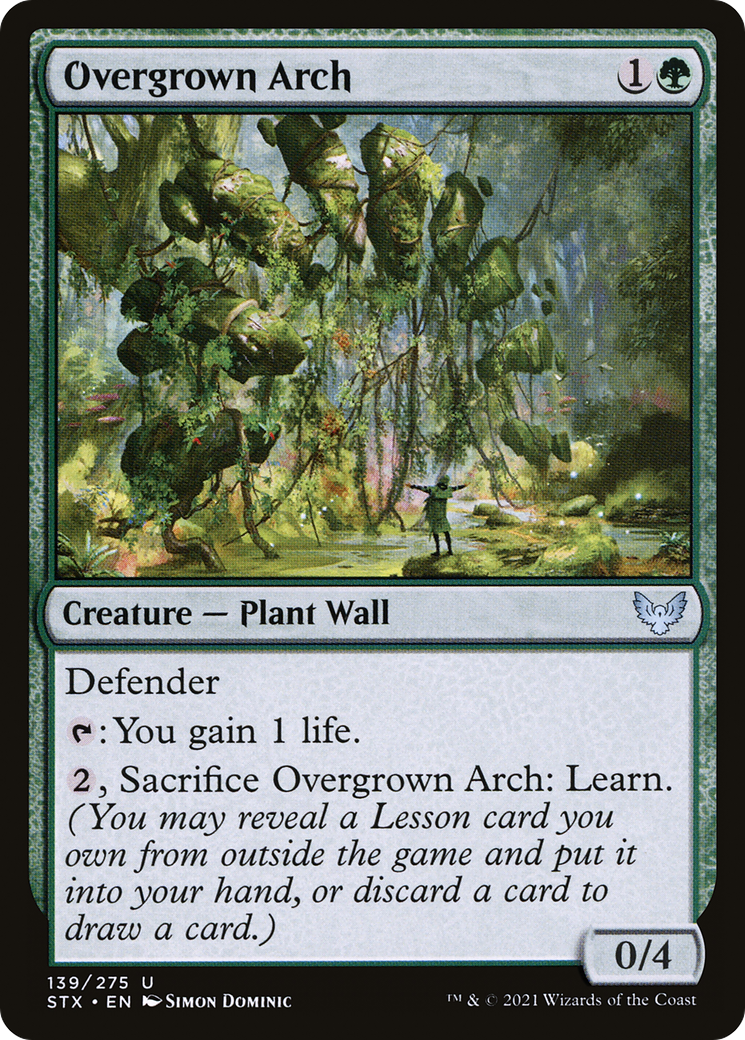 Overgrown Arch (STX-139) (Foil)