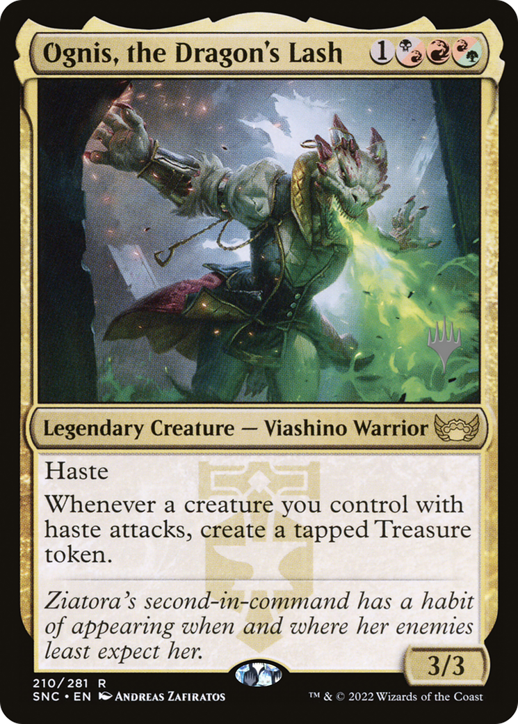 Ognis, the Dragon's Lash (PPSNC-210P) (Foil)