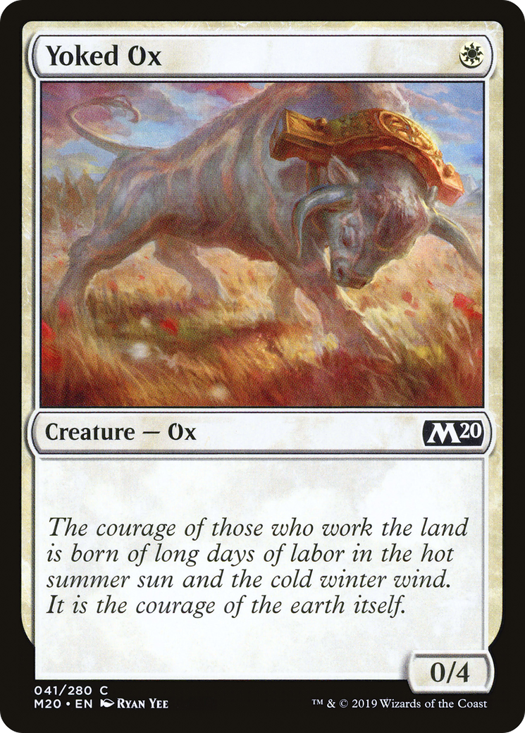 Yoked Ox (M20-041) (Foil)