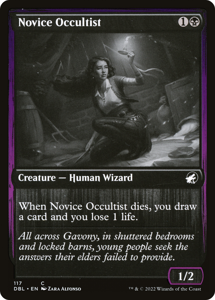 Novice Occultist (DBL-117) (Foil)