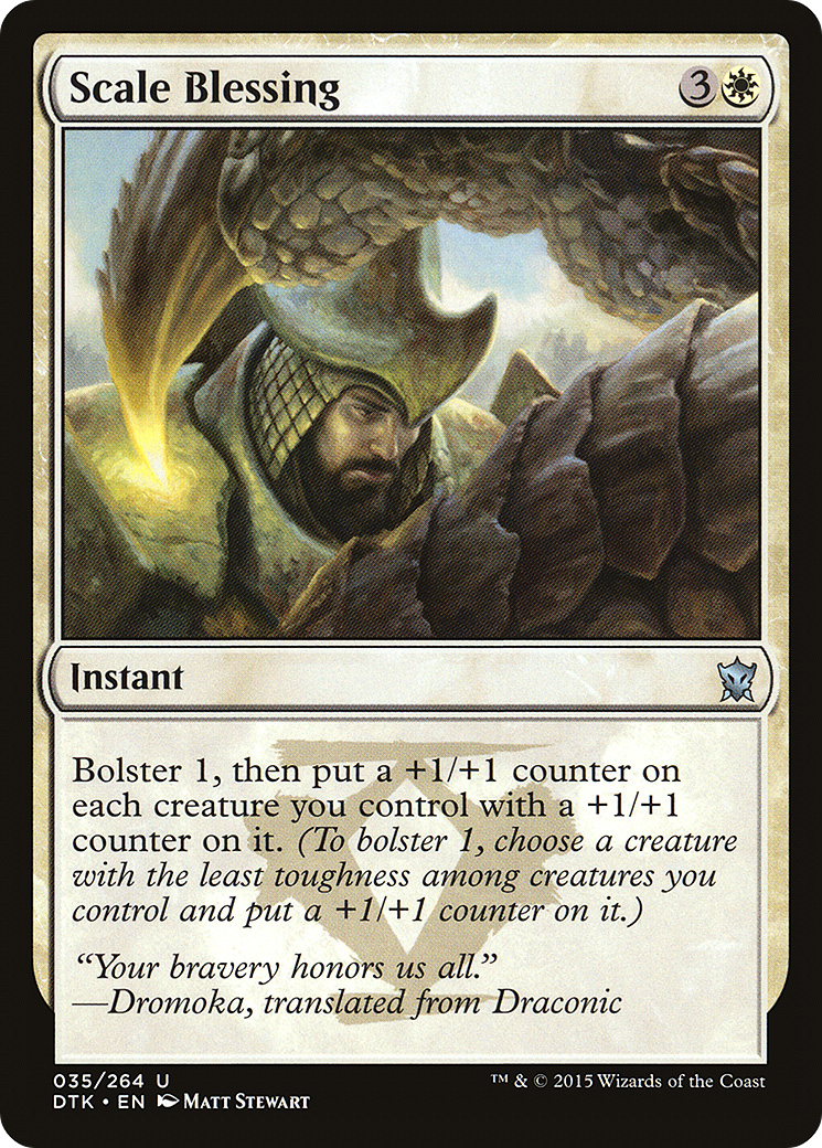 Scale Blessing (DTK-035) (Foil)