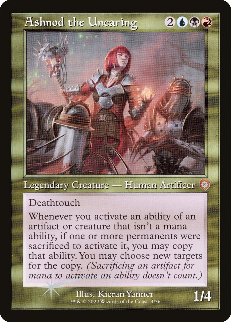 Ashnod the Uncaring (BRC-004) (Foil)
