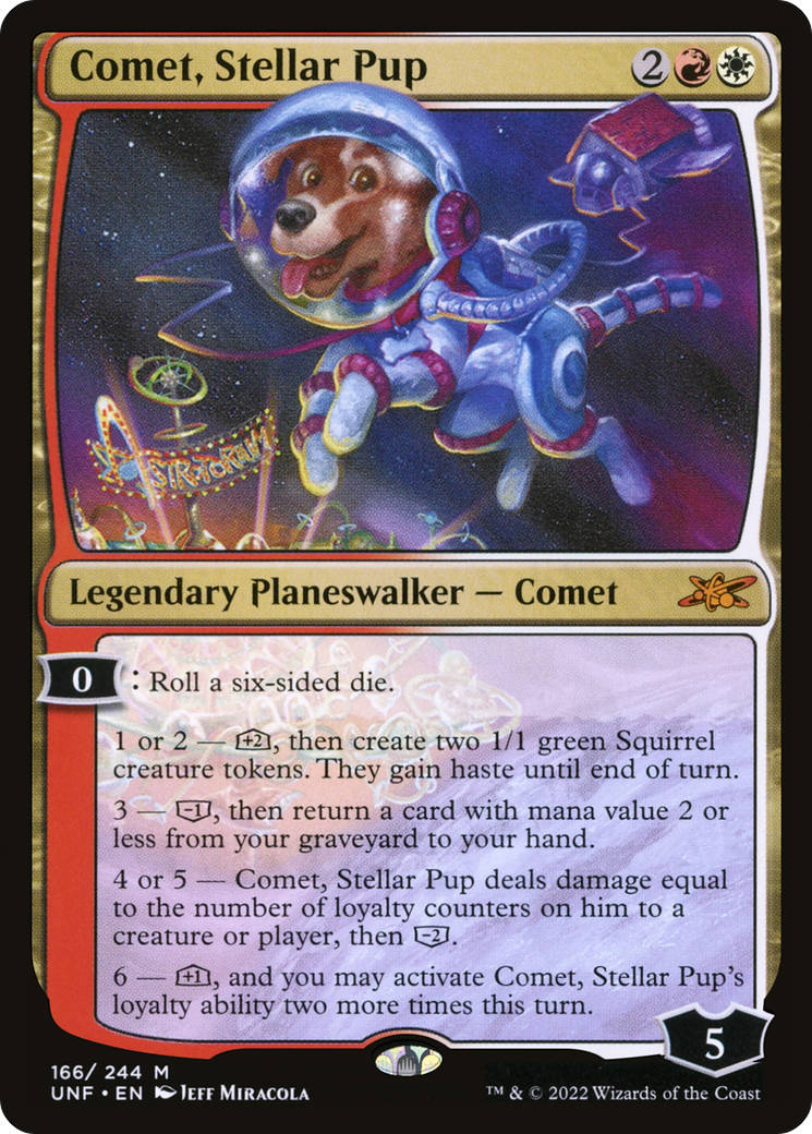 Comet, Stellar Pup (UNF-166) (Foil)