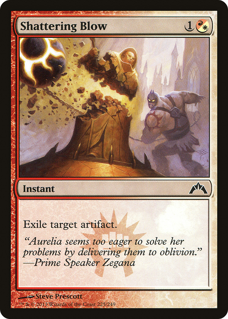 Shattering Blow (GTC-225) (Foil)