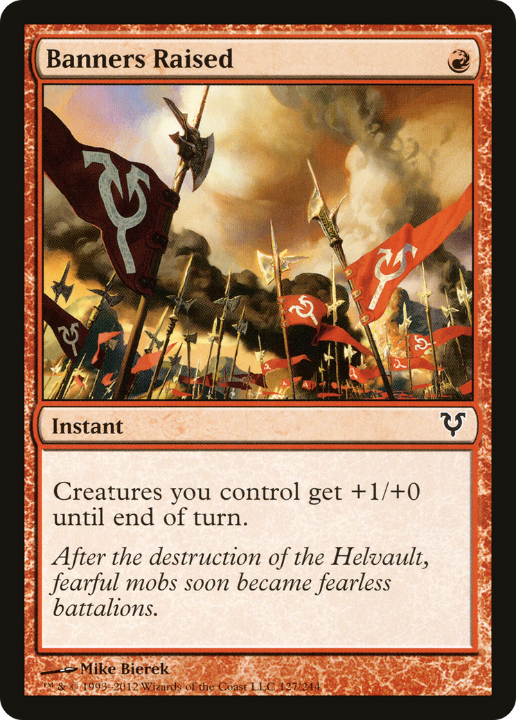Banners Raised (AVR-127)