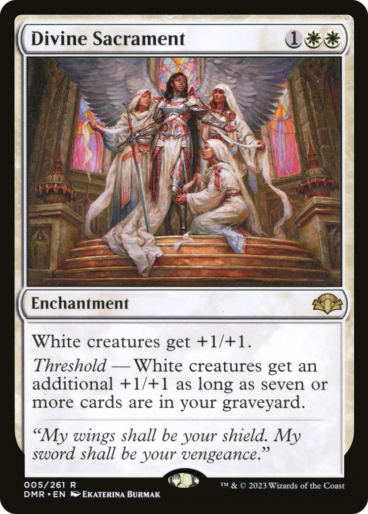 Divine Sacrament (DMR-005) (Foil)